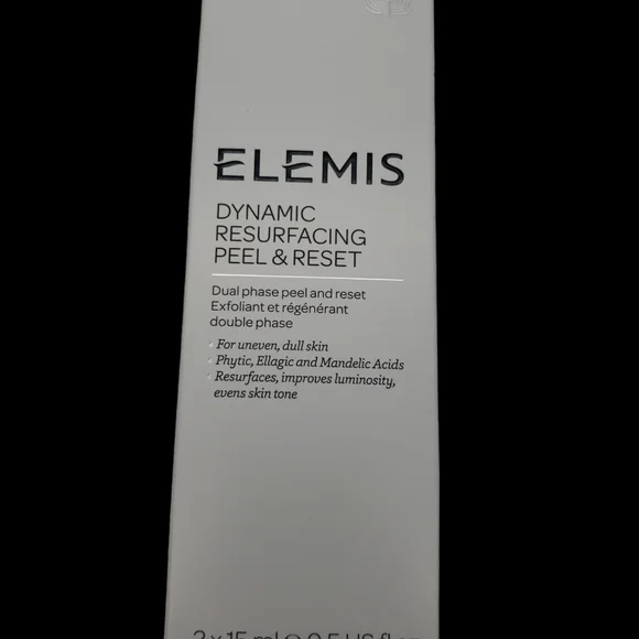 Elemis Resurfacing Peel & Reset Cream NIB Anti-Ageing 2 x 15 ml